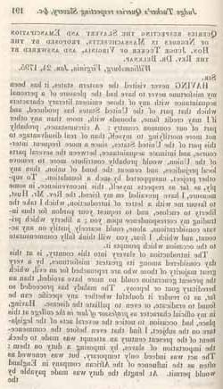 Queries Respecting the Slavery and Emancipation of Negroes in Massachusetts, Proposed by the Hon. Judge Tucker of Virginia, and Answered by the Rev. Dr. Belknap 